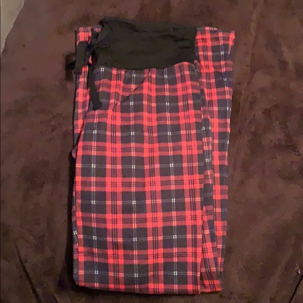 Plaid pajama pants